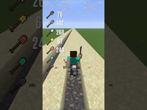 Shovel vs Sand in Minecraft #minecraft