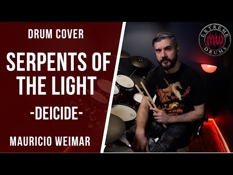 SERPENTS OF THE LIGHT - DEICIDE - DRUM COVER, by Mauricio Weimar