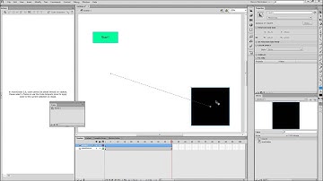 button triggers animated movie clip flash