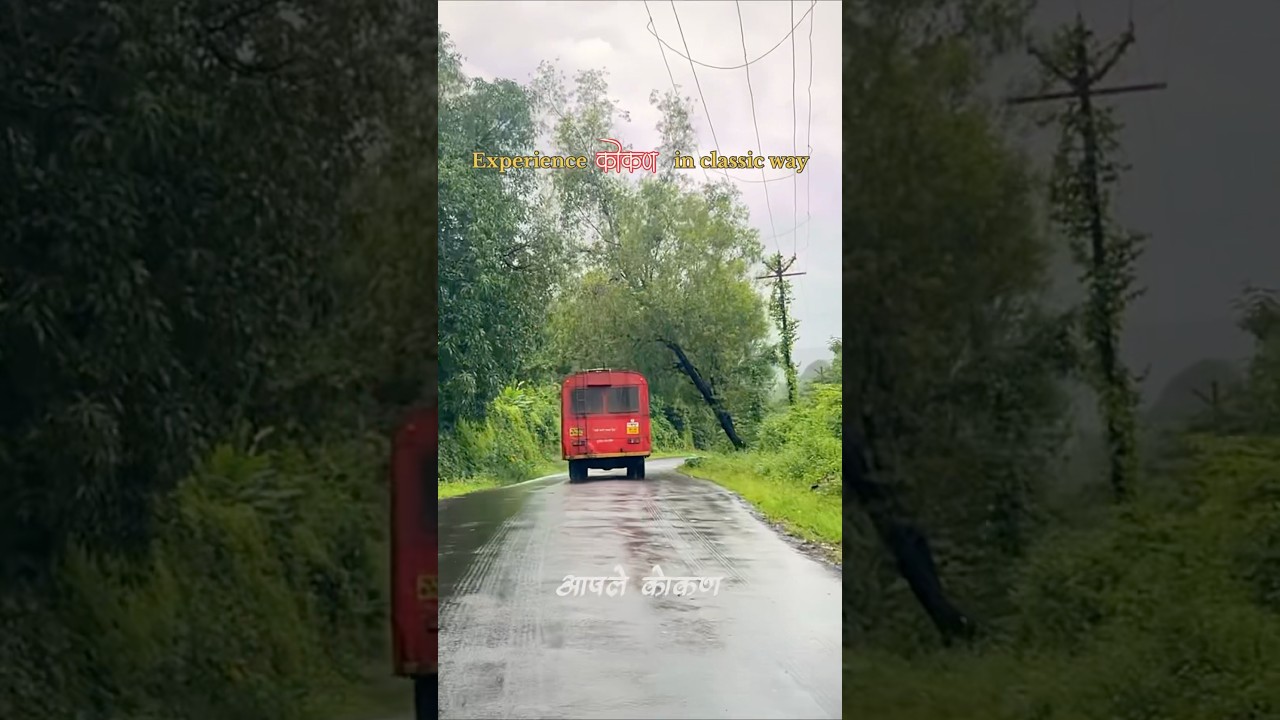 The bus that makes Konkan even more magical  ❤️✨