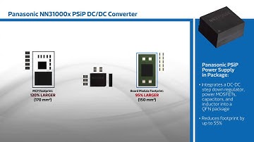 New This Week at Mouser Electronics – Panasonic NN31000x PSiP DC/DC Converter