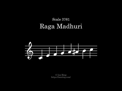 Scale 3761 Raga Madhuri