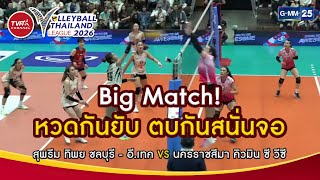 Big Match หวดกนยบ ตบกนสนนจอ I Highlight Set 1 24 ม.ค.69 Volleyball Thailand League 2026