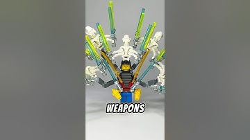 Making The MOST ARMED LEGO Minifigure Using YOUR Comments PT. 3 #lego #legos #shorts