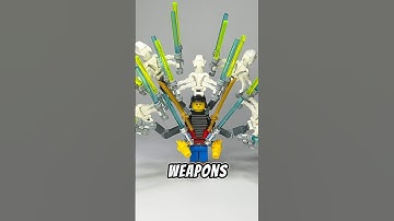 Making The MOST ARMED LEGO Minifigure Using YOUR Comments PT. 3 #lego #legos #shorts