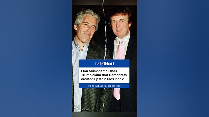 Elon Musk slams Trump for calling Epstein scandal a 'Democrat hoax'