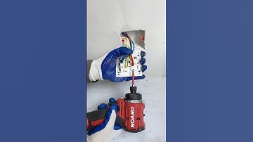 Installing Light Switches（14）#light switch#light panel#electrician#Building house