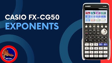 How to solve Exponents on the Casio fx-CG50 Graphing Calculator