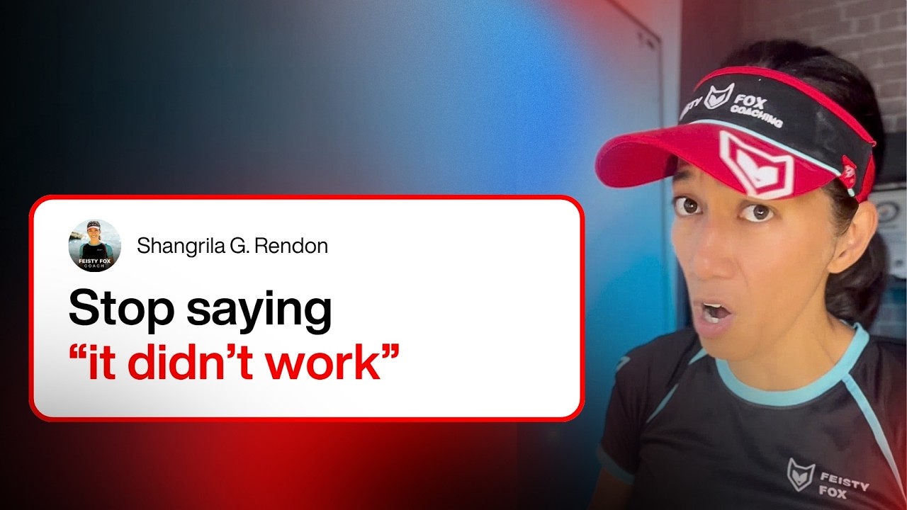 Stop saying “it didn’t work”