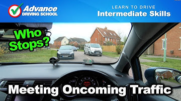 Meeting Oncoming Traffic  |  Intermediate Driving Skills