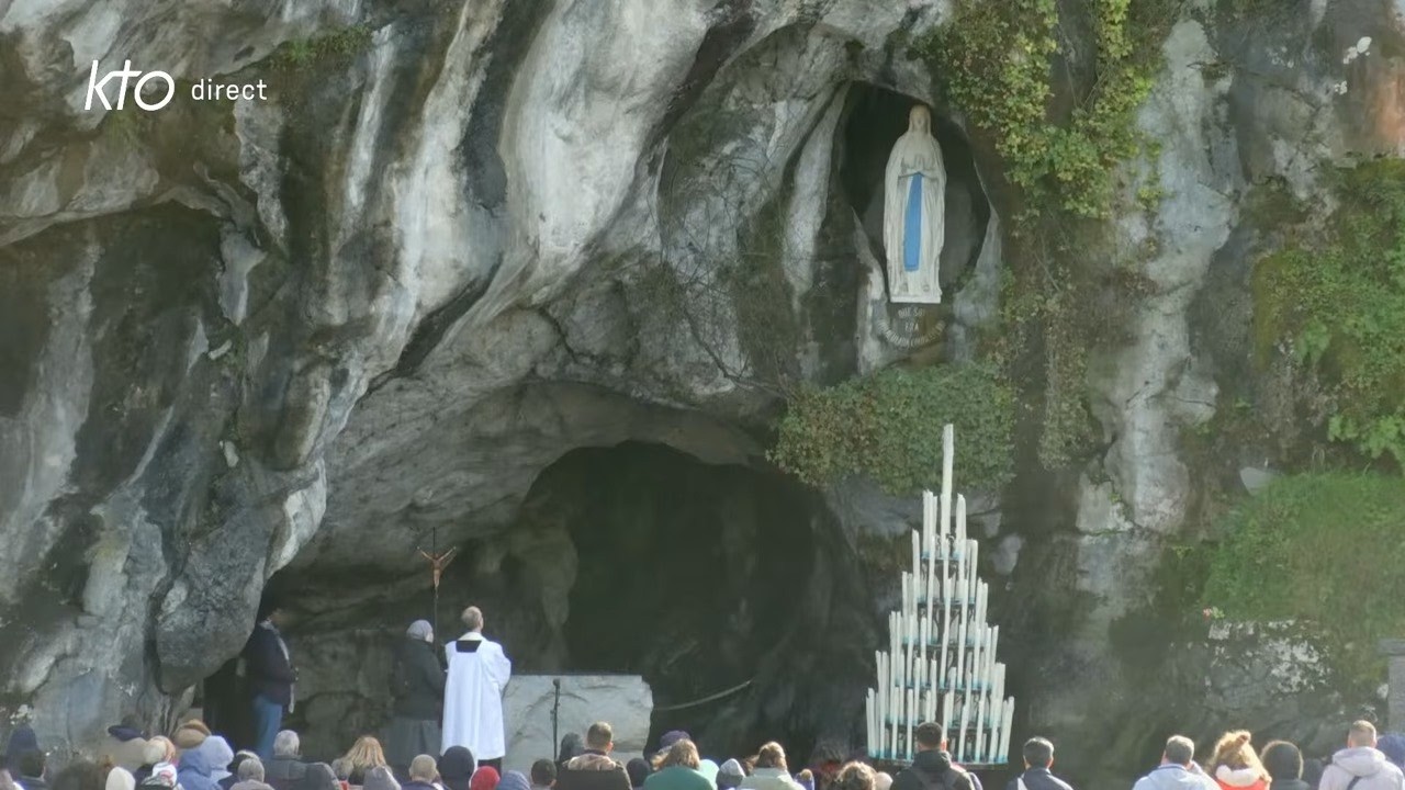 Chapelet du 20 février 2026 à Lourdes