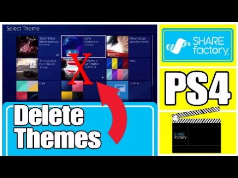 How To Delete PS4 THEMES 2021 Quick And Easy