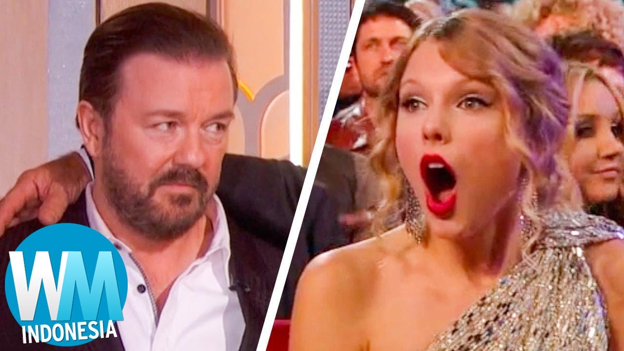 10 SELEBRITIS YANG MERASA MALU SAAT PENGHARGAAN!!!