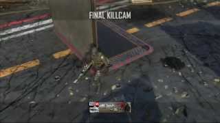AMAZING SUICIDE COMBAT AXE TRICKSHOT KILLCAM! | Black Ops 2