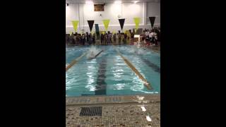 Austin 50 free style 10/5/14, Sachem HS North