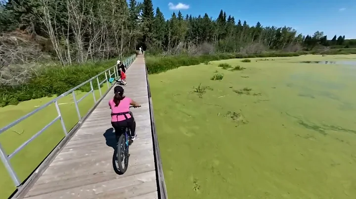 Aug 16 Full Bike Ride Elk Island using Filmora