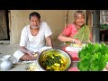 Grandmas famous recipesvillage food  cooking traditional thankuni leaf recipe by our grandmother