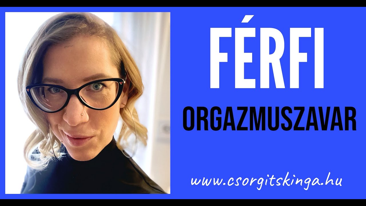 Férfi orgazmuszavar