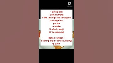 Thumbnail of Resep Nugget Ikan laut bahan sederhana enak🤫#shorts