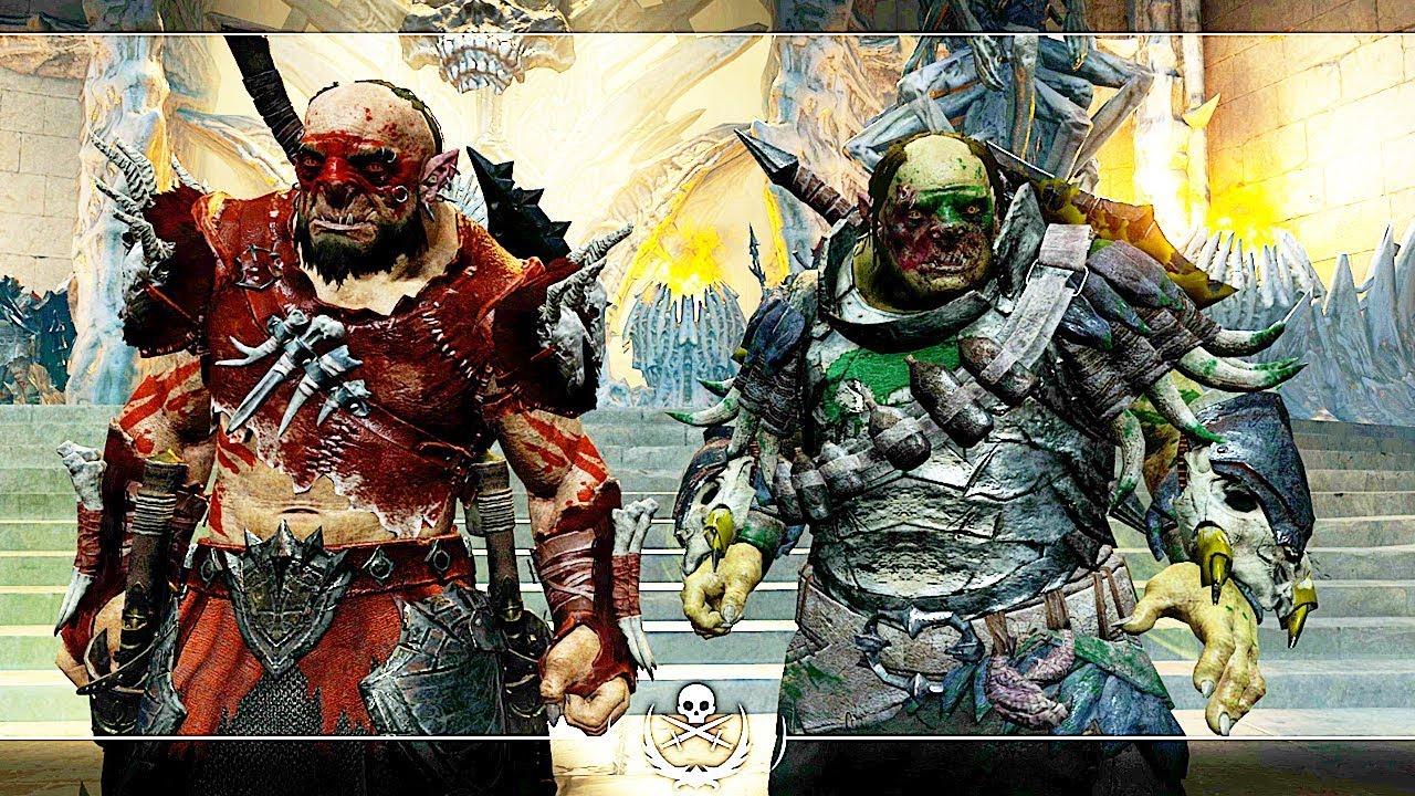 SHADOW OF WAR - NEW UNIQUE BETRAYAL OVERLORD NYSTIC TANK IN DESERT