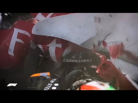 Sergio Perez Onboard F1 Crashes (2011-2023)