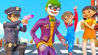 Scary Teacher Police Squad Mission Impossible vs Joker Folie à Deux | Scary Teacher 3D Brave Police