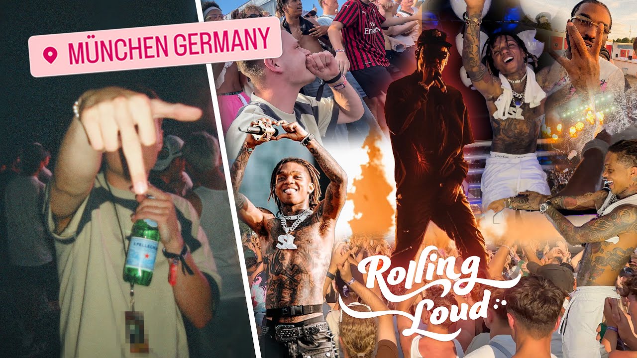 BACKSTAGE + AFTER PARTY🤩 Rolling Loud München Day 3🚨 (Travis Scott, Rae Sremmurd, Reezy..) |  Jan