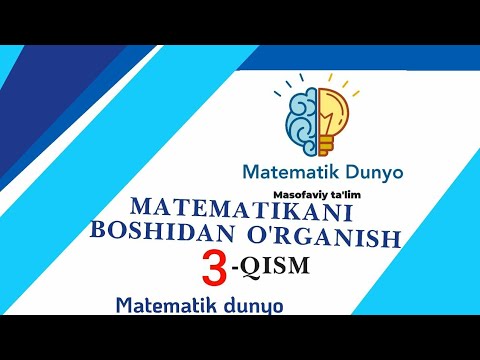 Video: Matematikaning beshta asosiy mazmuni qaysi?