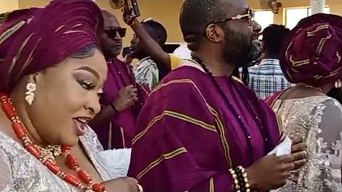 ACTRESS FOLUKE DARAMOLA AND SIBLINGS BURY THEIR MUM, NOLLYWOOD ACTRESSES IN ATTENDANCE