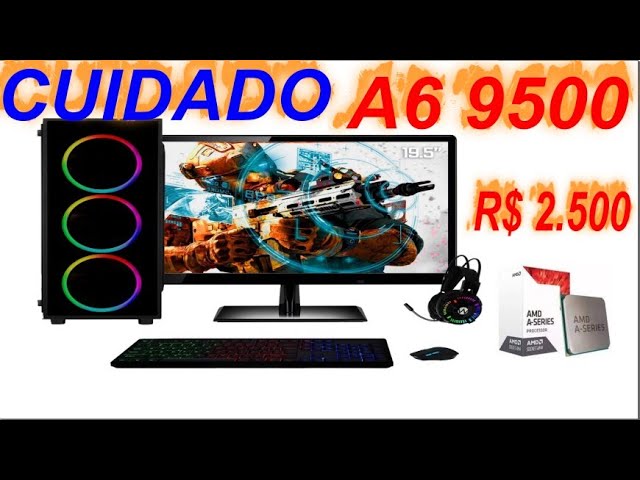 Pc Gamer Barato Amd A6 6-core Cpu 3.8ghz (placa De Vídeo Radeon R5 2gb) 8gb  Hd 500gb Skill Gaming