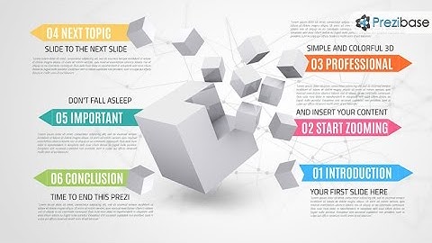 3D Cubical - Prezi Template