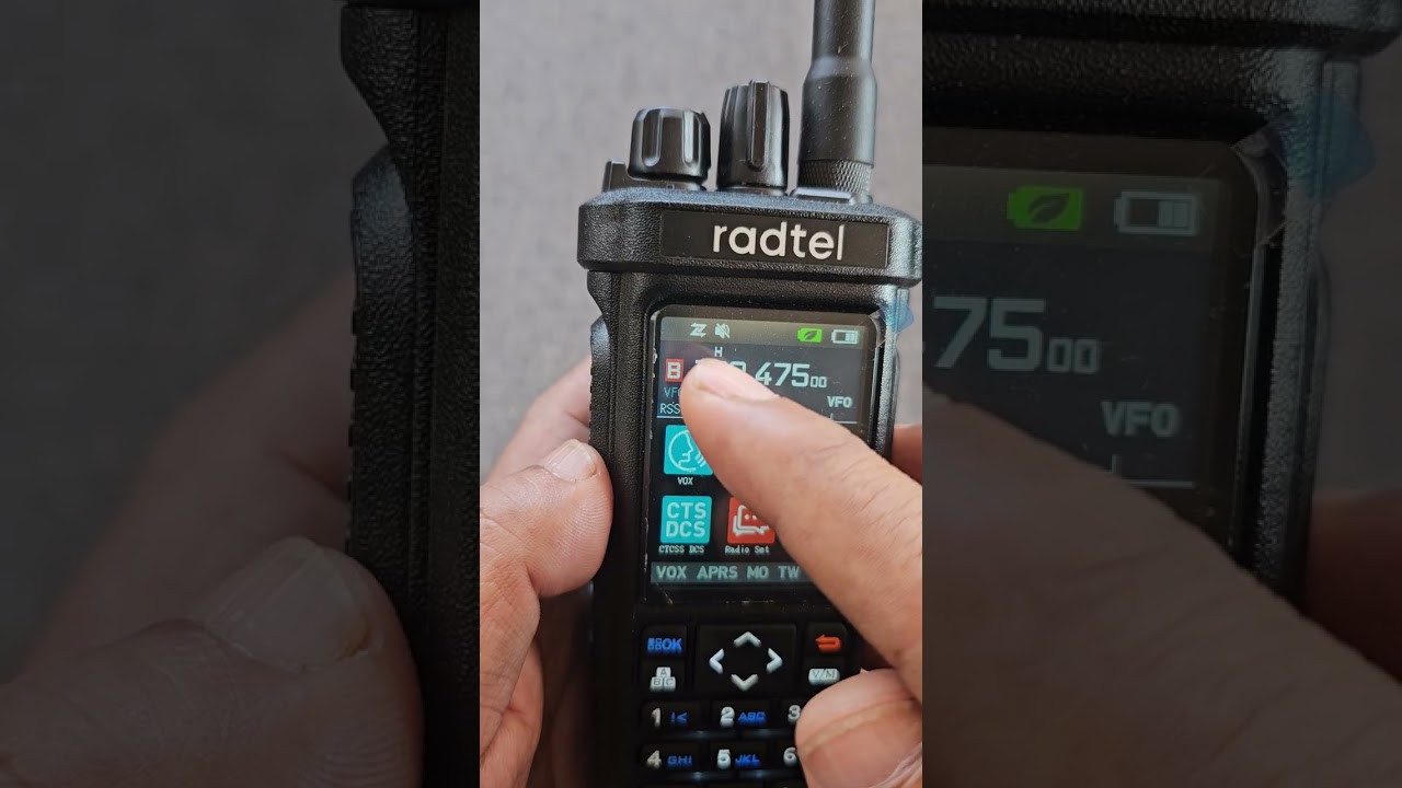 วิธี Cross band Radtel RT950