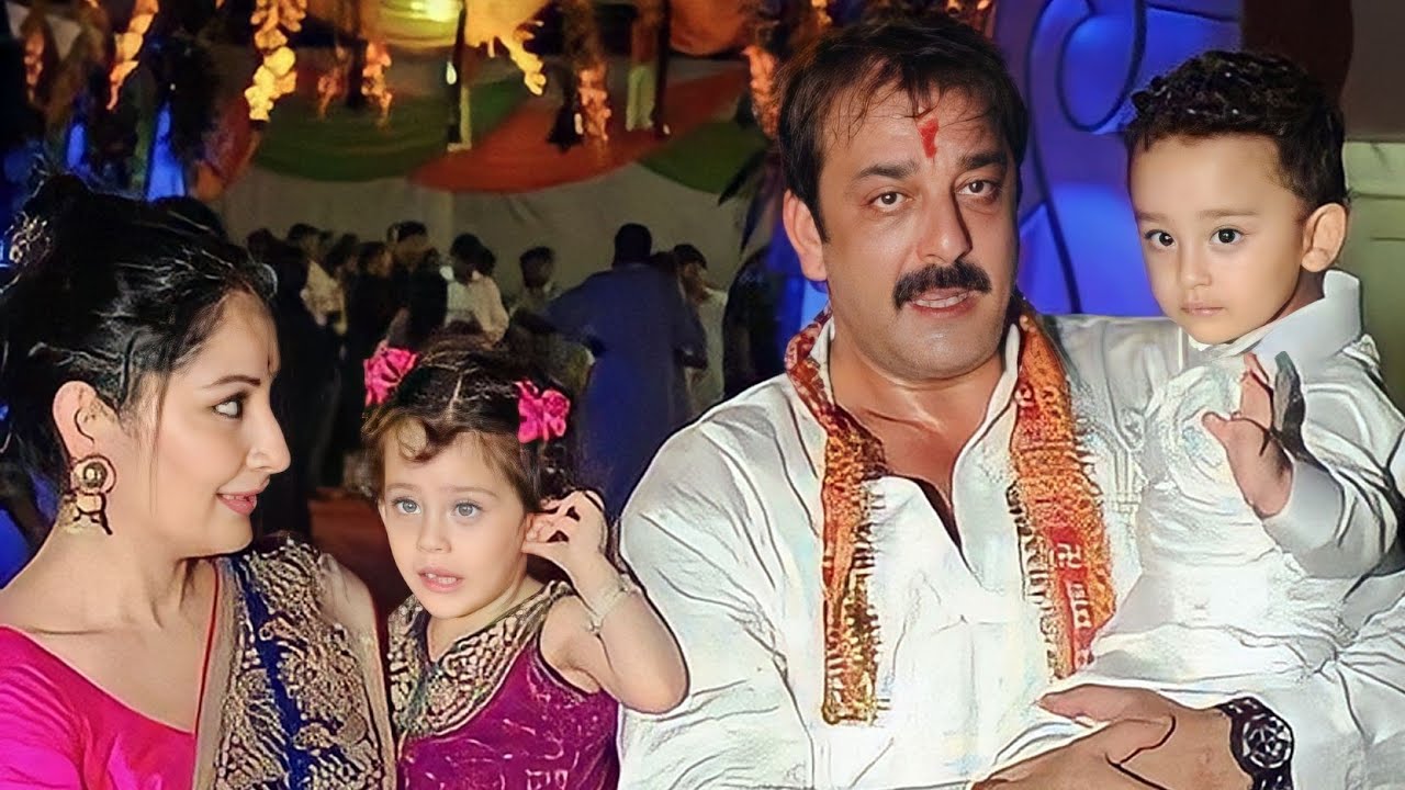 Sanjay Dutt With His Wife Manyata Dutt