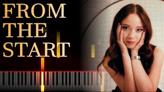 Laufey - From The Start | Easy Piano