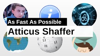 Atticus Shaffer As Fast As Possible