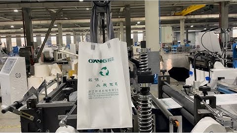Indonesia Side Gusset Handle Bag| 2022 Ounuo New Customized Non Woven Bag Making Machine