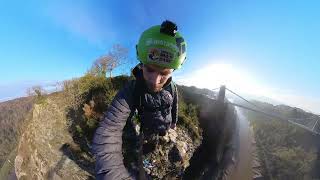 Sketchy Cliff BASE Jump, Clifton Suspension Bridge