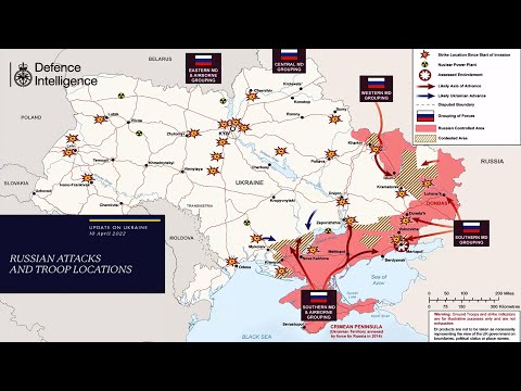 Карта боевых действий в Украине 5