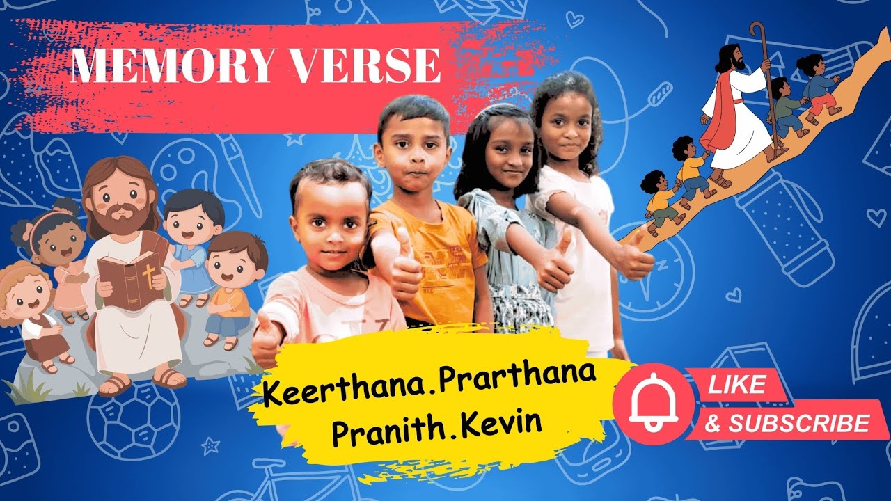 Memory verse by "Memory Keepers"!! "Bible in Mind"!! 