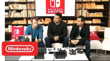 Hardware and Accessories Overview – Nintendo Treehouse: Live with Nintendo Switch