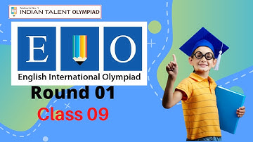 Indian Talent Olympiad - English Olympiad Class 09 Question Paper (Round 1)