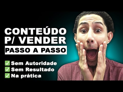 Como Criar Conteúdo De MARKETING DIGITAL Sem Ter Feito Vendas, Sem Ter Resultados - SOLUÇÃO!