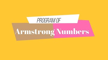 How to make program for Armstrong  Numbers | Turbo C++ | Programmin in C