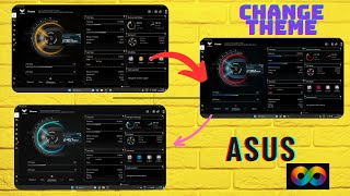 CHANGE THEME IN ASUS || ARMOURY CRATE || TUF , ROG , ASUS CHANGE INTO ANY || ASUS THERAPY || THEME screenshot 1