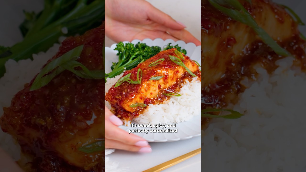 30 min Thai Sweet Chili Salmon 😍 