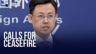 CHINA URGES RESTRAINT, DENIES IRAN ARMS REPORTS