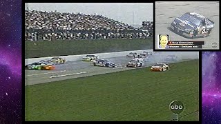 1999 TALLADEGA BIG ONE CRASH! NASCAR DIE HARD 500 AND LAST LAP!