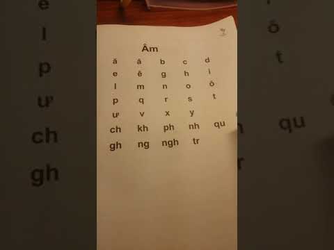 bé học từ