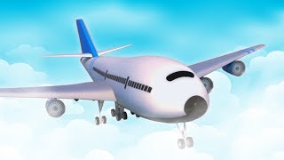 máy bay | hình thành và sử dụng | video cho trẻ em | Airplane Formation And Uses | Learn Transport
