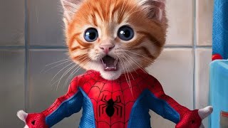 The story of the Spidercat😻🕷️